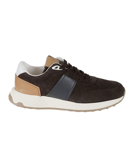 Tod's Black Running Mid Sneakers for men