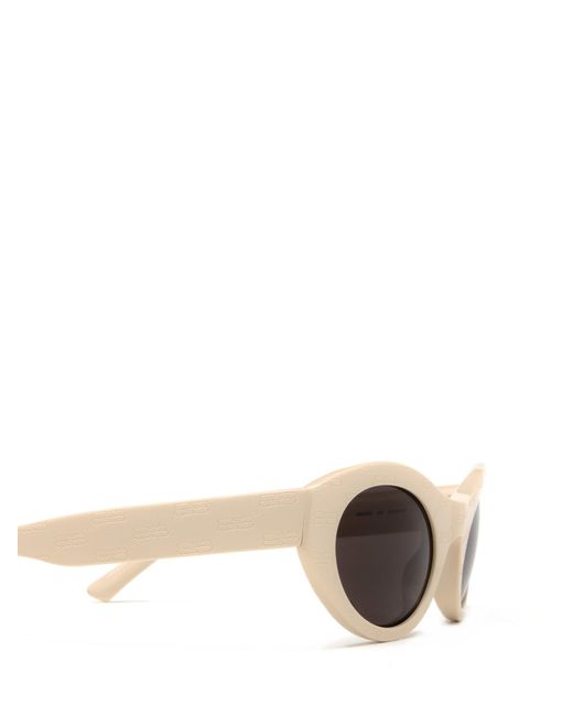Balenciaga Natural Bb0250s Beige Sunglasses