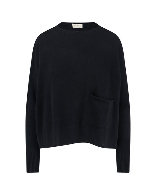 Ma'ry'ya Blue Maryya Sweaters Virgin Wool