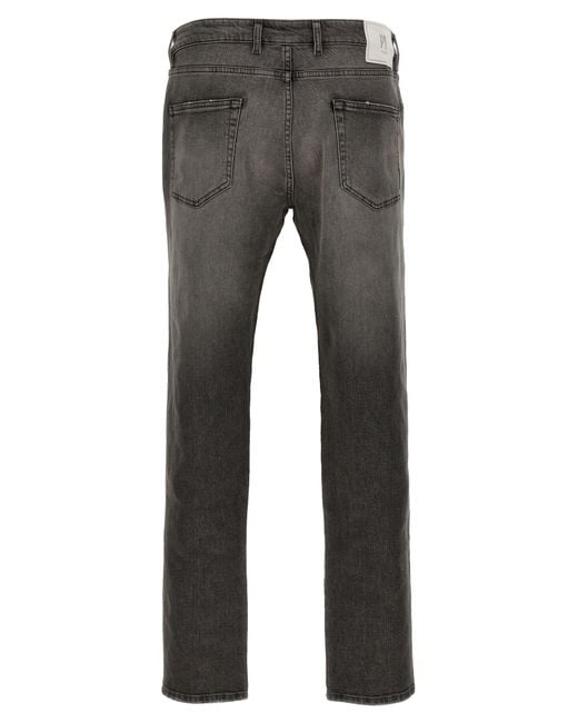 PT01 Gray Rock Skinny Jeans for men
