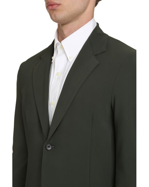 THE (Alphabet) Green Jacket Single-Breasted Two-Button Polyamide Suit & Dinner for men