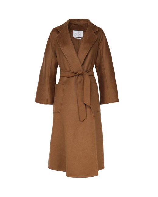 Max Mara Brown Ludmilla Belted Coat