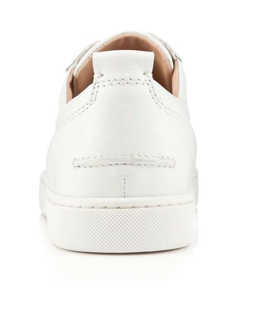 Mens white shop christian louboutin shoes