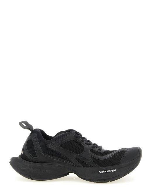 Balenciaga Black 'Circuit' Sneakers