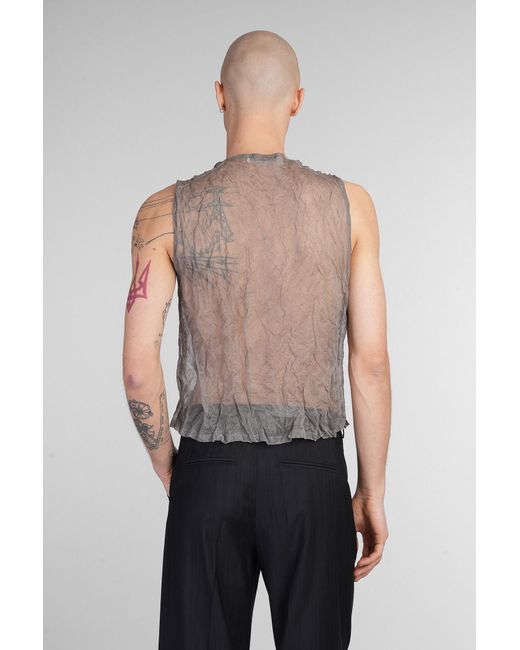 Our Legacy Blue Vest for men