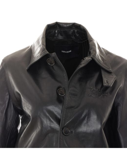 Zadig & Voltaire Black Jackets Polyester