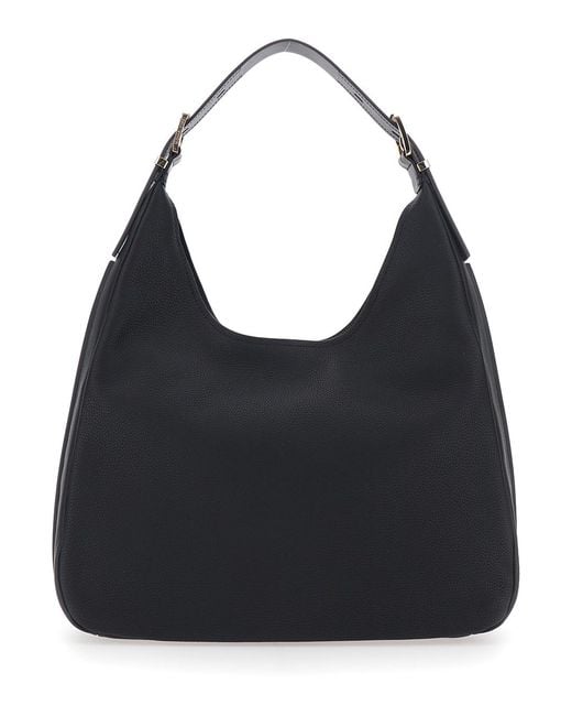 MICHAEL Michael Kors Black Shoulder Bag Nolita Grande Leather
