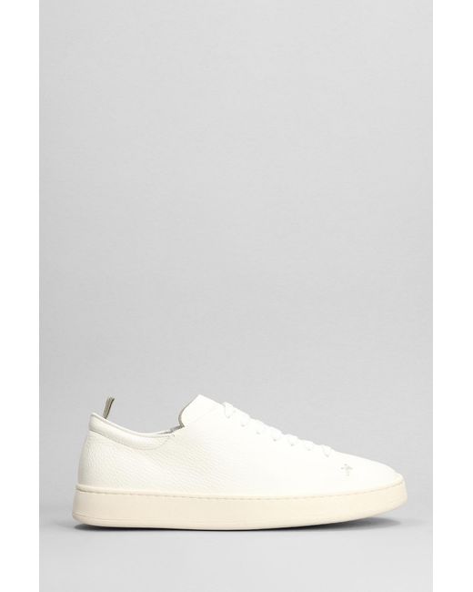 Officine Creative White Once 002 Sneakers for men