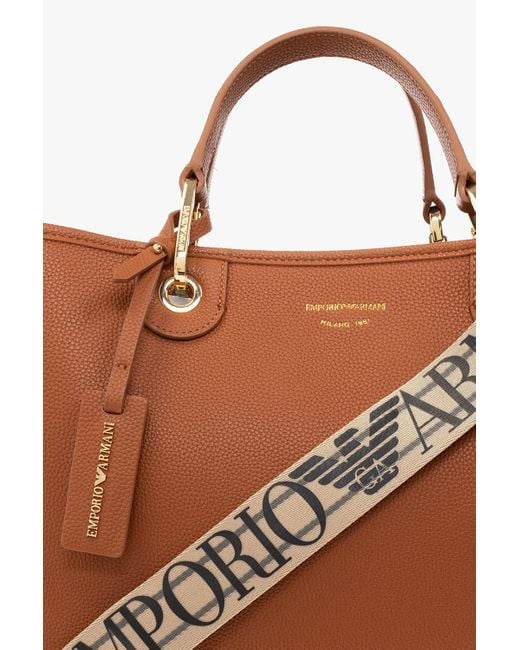 Emporio Armani Brown Handbag