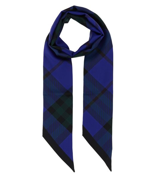 Burberry Blue Scarves And Foulards