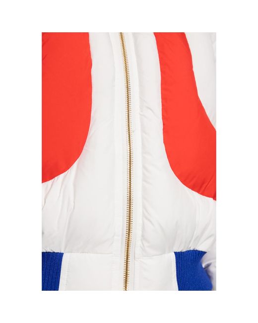 Casablancabrand Blue Quilted Bomber Jacket
