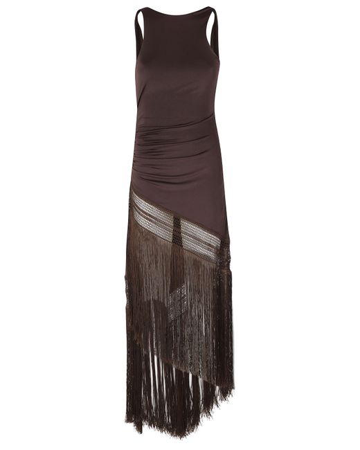 ANDAMANE Brown Marisol Pl Ea Abito