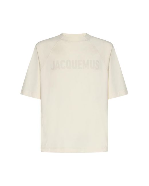 Jacquemus White T-Shirt for men