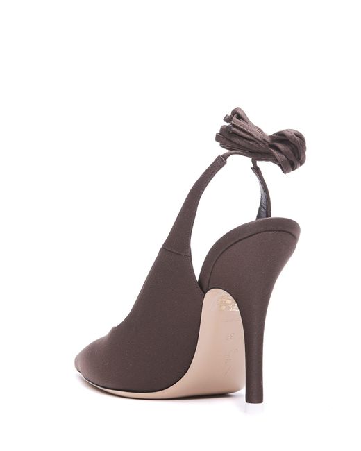 The Attico Brown With Heel