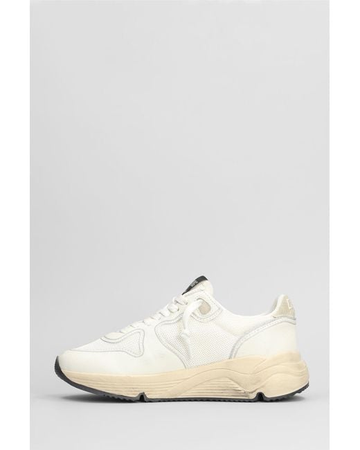 Golden Goose Deluxe Brand White Running Sneakers