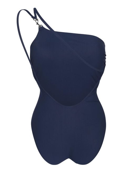 Tory Burch Blue Clip Bodysuit