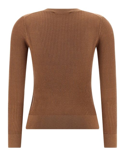 Max Mara Brown 'Marabu' Sweater
