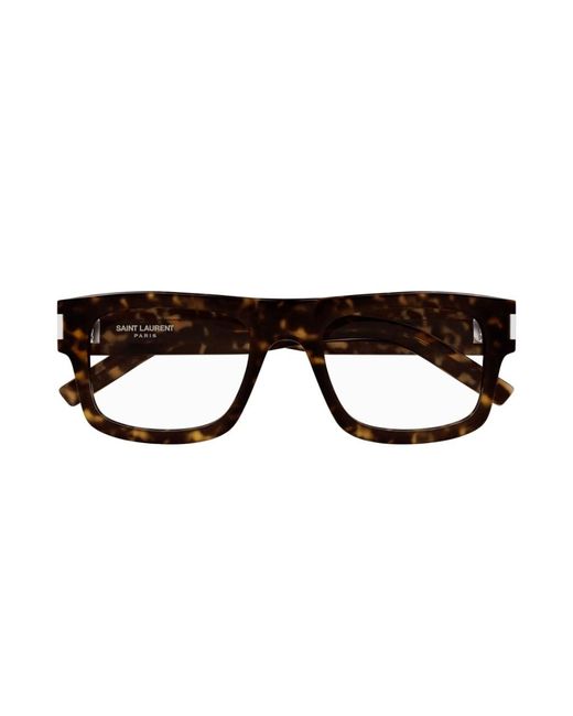 Saint Laurent Brown Sl 574 002 Glasses for men