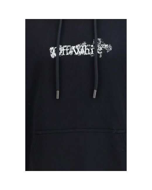 Off-White c/o Virgil Abloh Blue Black Cotton Sweatshirt - L for men