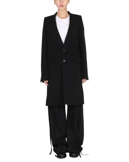 Ann Demeulemeester Black Celine Coat