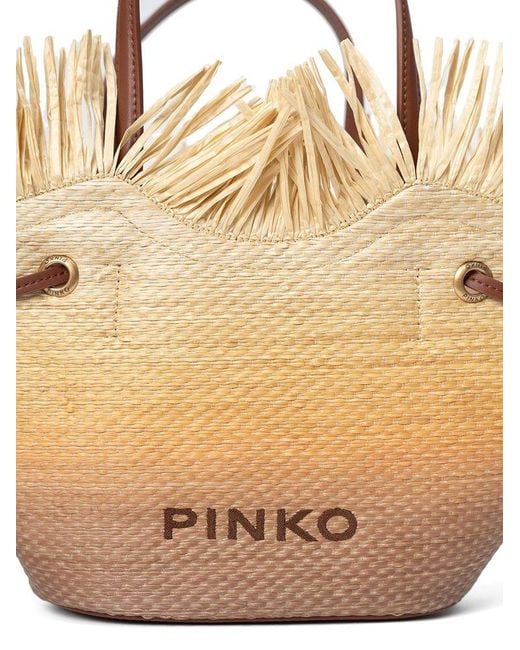 Pinko Multicolor Beach Bag- Polyester Other