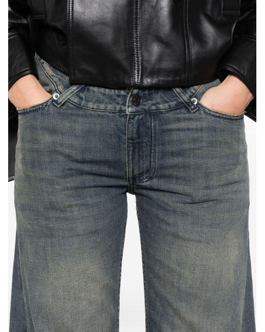 Balenciaga Gray Denim Cotton Jeans