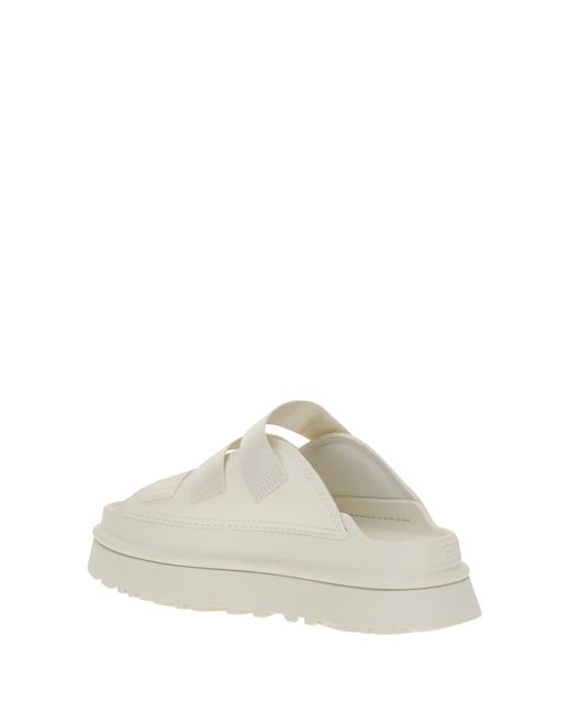 Ugg White Goldenglow Sandals