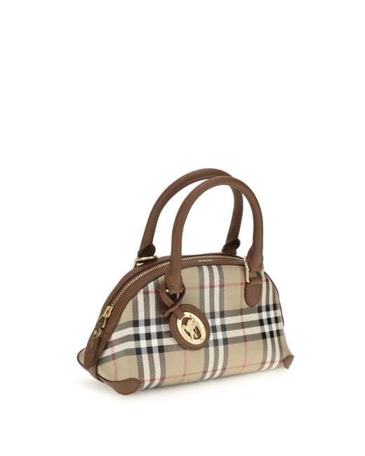 Burberry Multicolor Mini Primrose Top Handle Bag Canvas Handbags