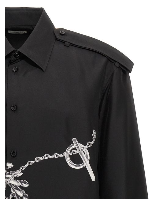 Burberry Black 'Knight' Shirt for men