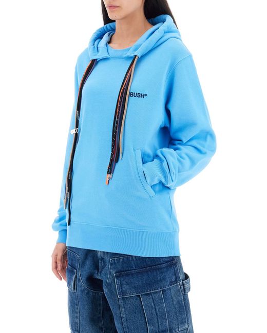 Ambush Blue Multicord Hood Sweatshirt for men