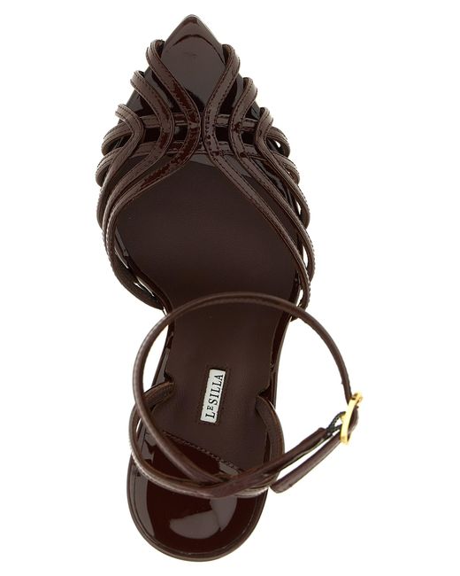 Le Silla Metallic 'Embrace' Sandals