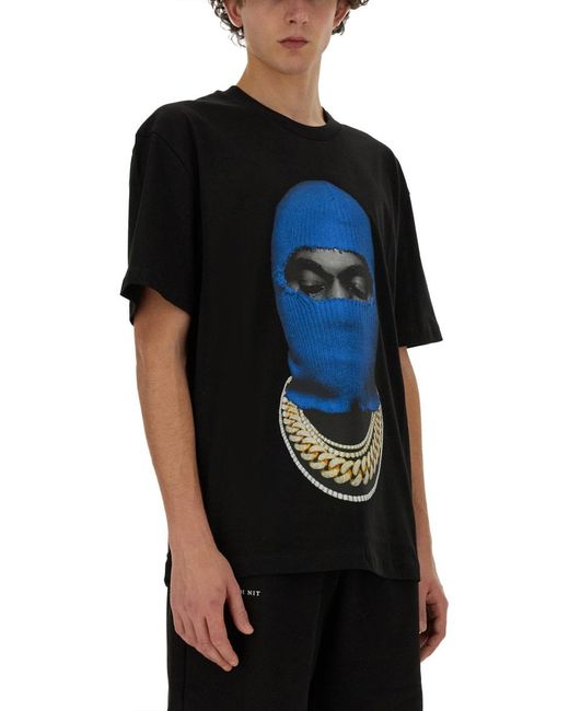 Ih Nom Uh Nit Black T-Shirt Mask for men