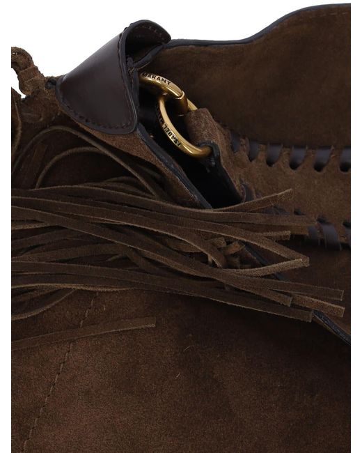 Isabel Marant White Medium Handbag "Oksan Soft"