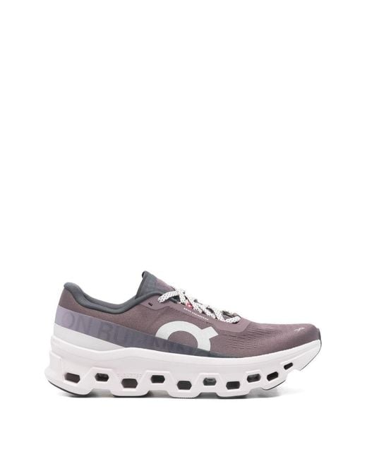 On Shoes Purple Sneakers Cloudmonster 1 Trainers
