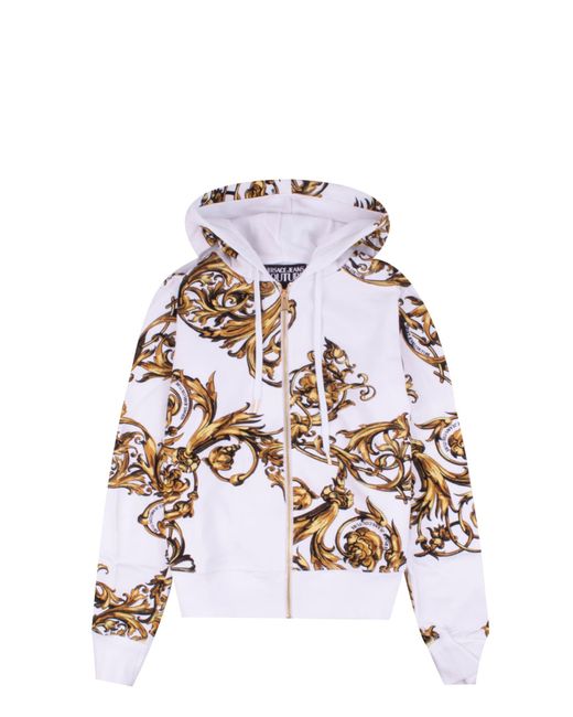 Versace Jeans Couture Cotton Felpa In Cotone - Save 5% | Lyst