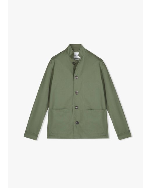 Doppiaa Green Aasti-C Work Jacket Coats
