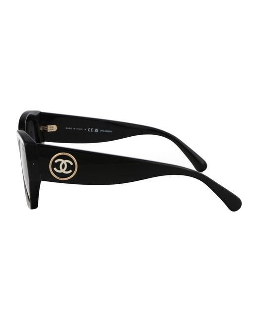 Chanel Black 0ch5506 Sunglasses