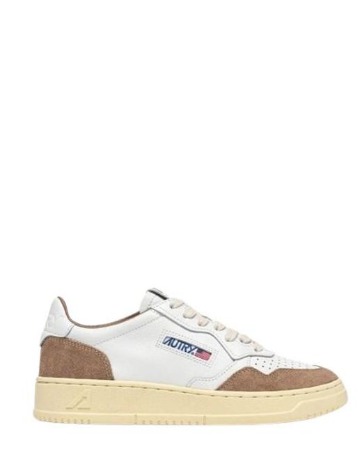 Autry White Flat Shoes Fab Oth Mat