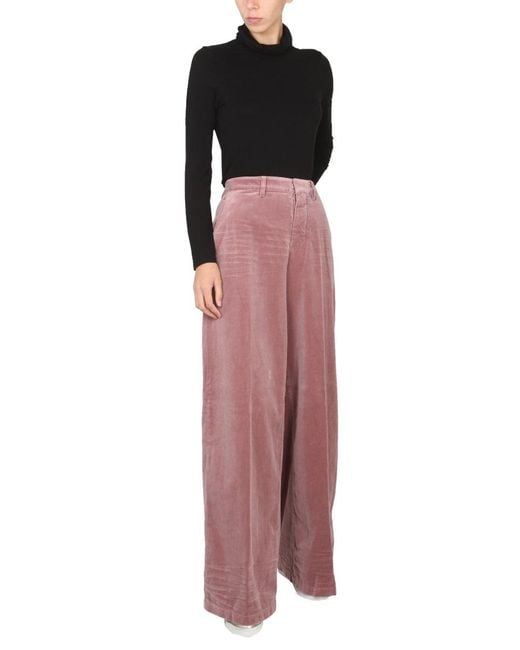 DSquared² Pink Wide Leg Pants