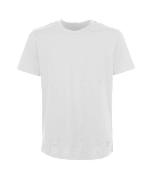 Peuterey White T-Shirt With Pocket for men