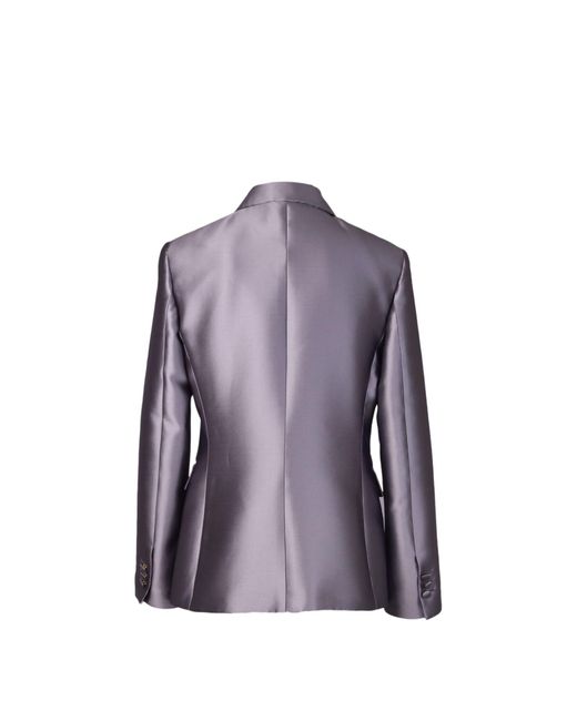 Alberta Ferretti Purple Suit Jacket