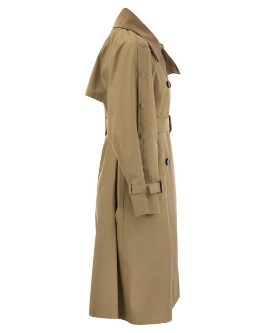 Weekend by Maxmara Natural Daphne - Drip-proof Cotton Trench Coat With Belt