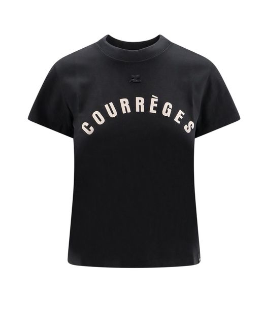 Courreges Black T-shirt