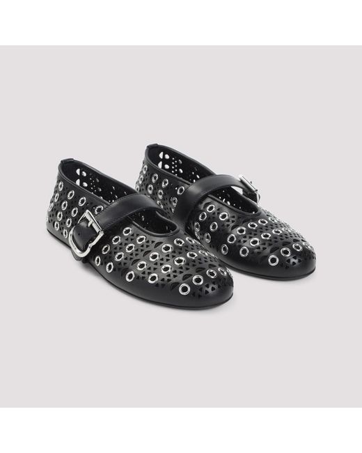Alaïa Black Alaïa Ballet Flats Ballerinas