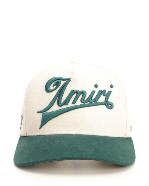 Amiri Green Canvas Hat Hats for men