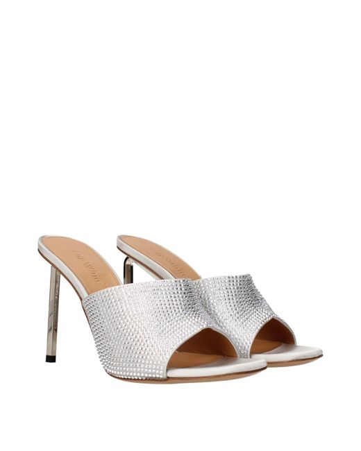 Off-White c/o Virgil Abloh White Off Satin Sandals