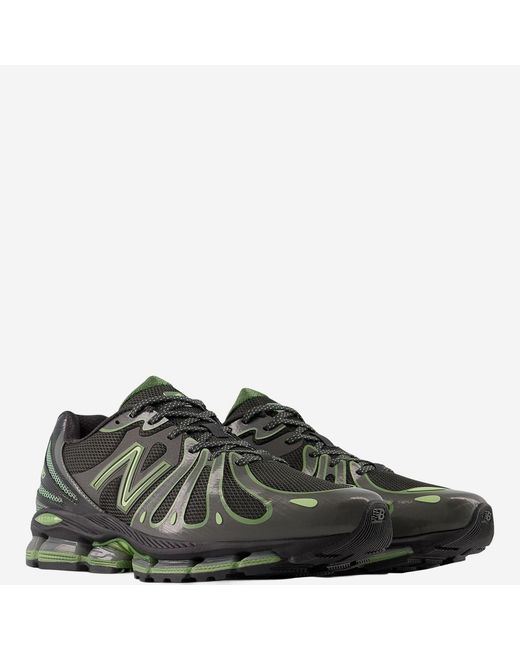New Balance Green Sneakers 1890 Synthetic/Mesh Trainers