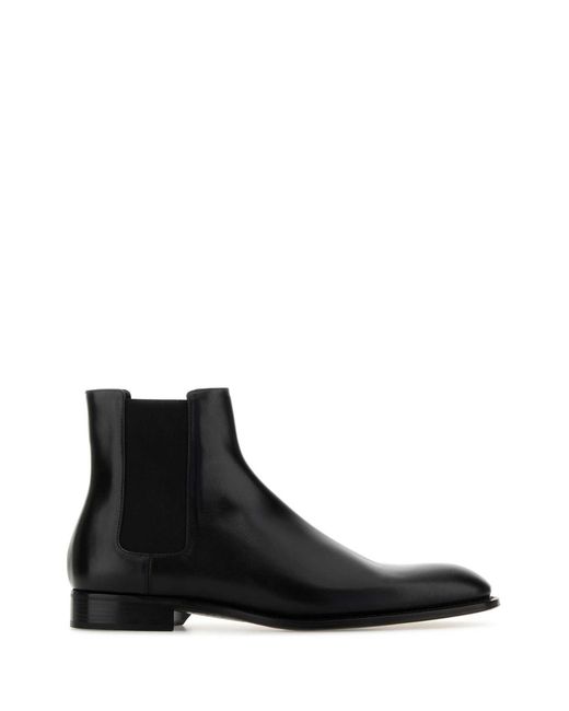 Saint Laurent Black Boots for men