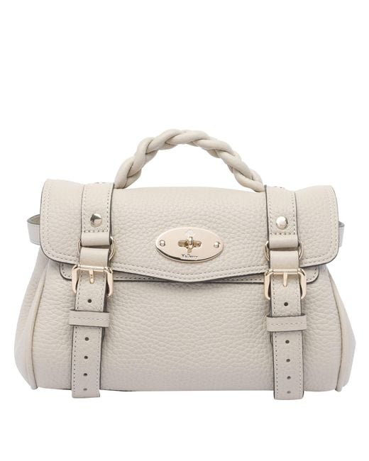 Mulberry Metallic Mini Alexa Handbag