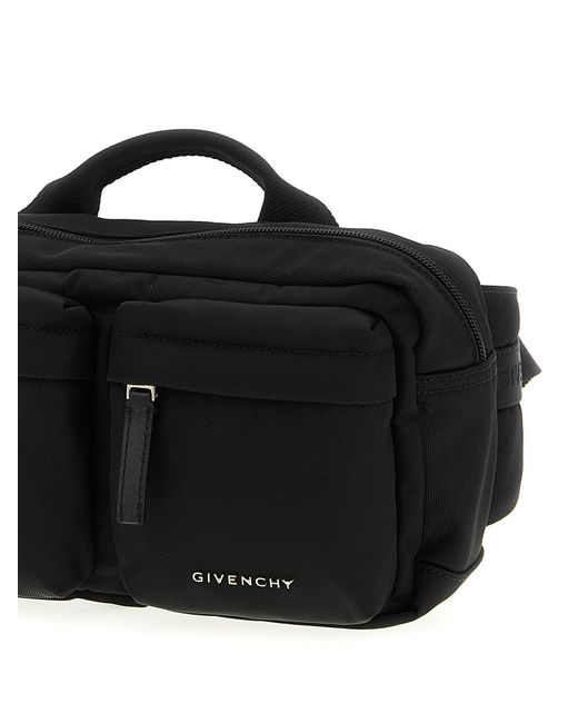 Givenchy Black Essential U Crossbody Bags for men